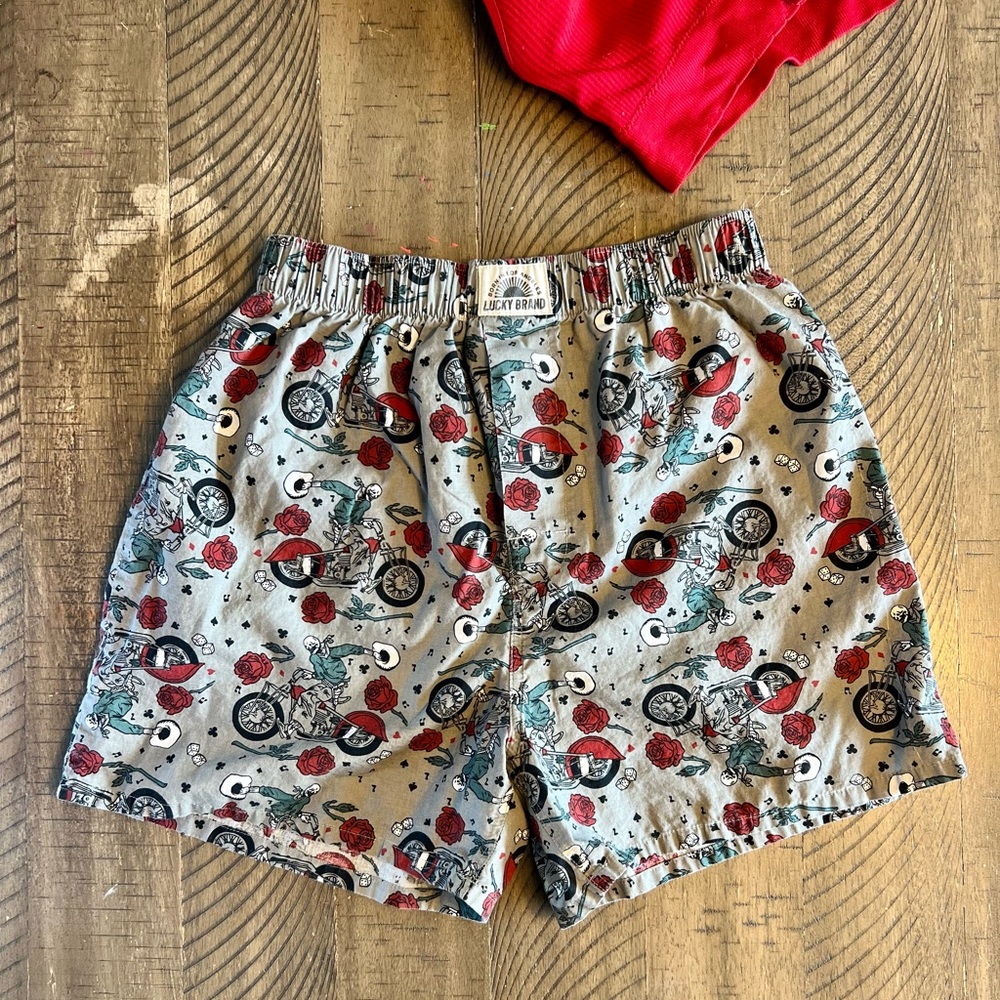 Men’s 100% cotton boxers sz small